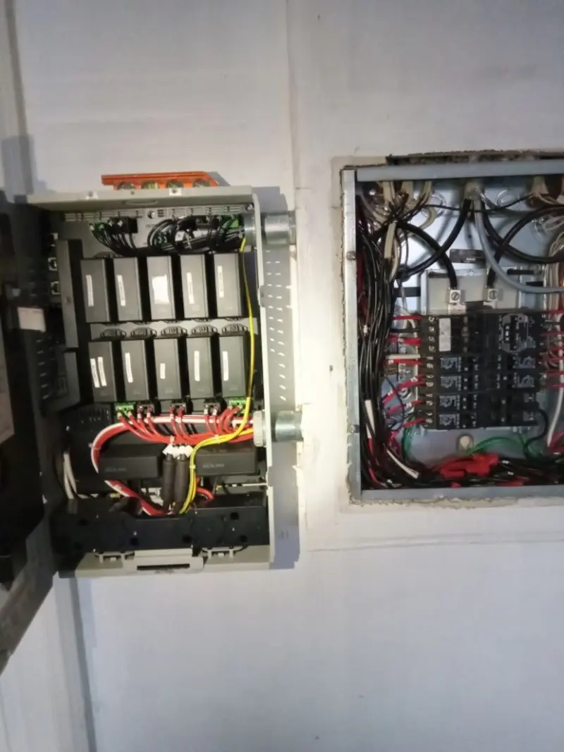 Electrical panel upgrade completed for Indoor Lighting Installation in Kent